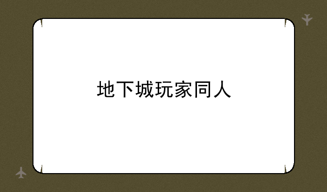地下城玩家同人